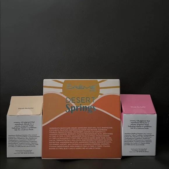 The Crème Shop Desert Springs Eyeshadow Palette & Eyeshadows
✨ - Picture 3 of 4